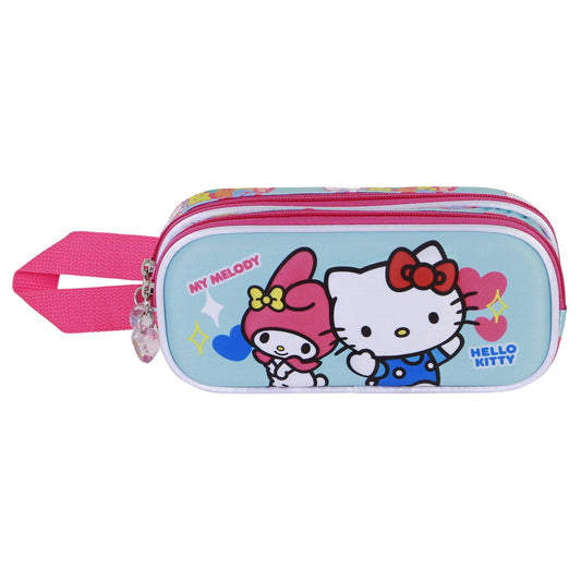 Sanrio Hello Kitty Friendship-Trousse 3D Double