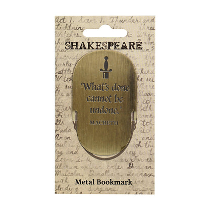 Shakespeare - Macbeth Metal Bookmark