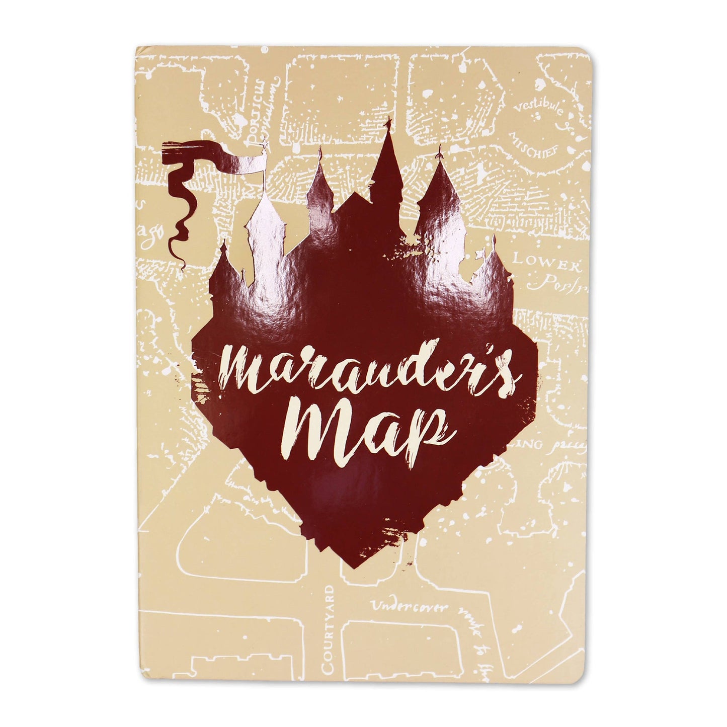 Carnet A5 souple Harry Potter - Carte du Maraudeur