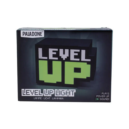 Level Up lamp with sound, retro style game