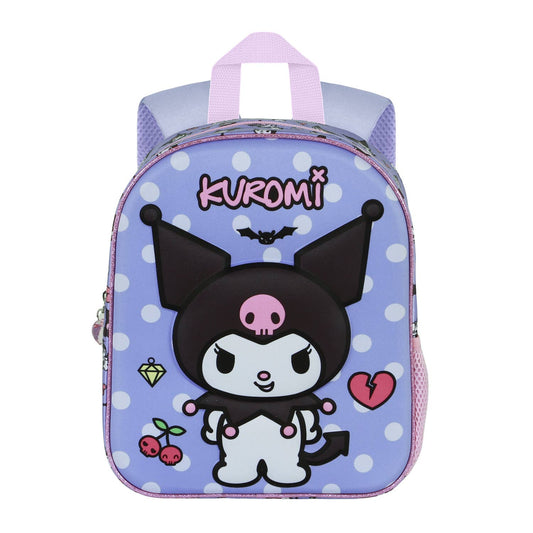 Hello Kitty Kuromi Rebel-Sac à Dos 3D Elite