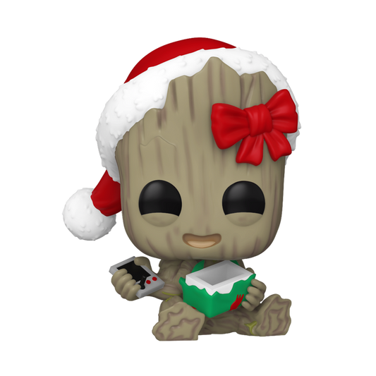 Groot with Gift (Holiday) - PRE-ORDER* 