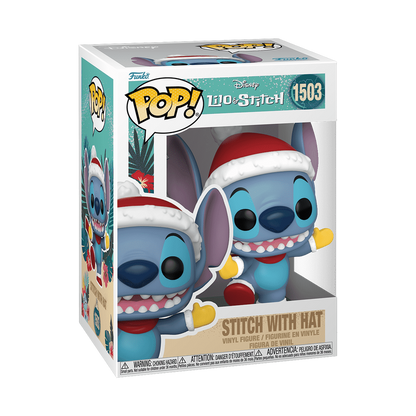 Pop! Stitch avec Bonnet de Noël