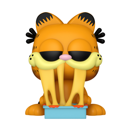 Garfield avec Plat de lasagne - PRECOMMANDE*
