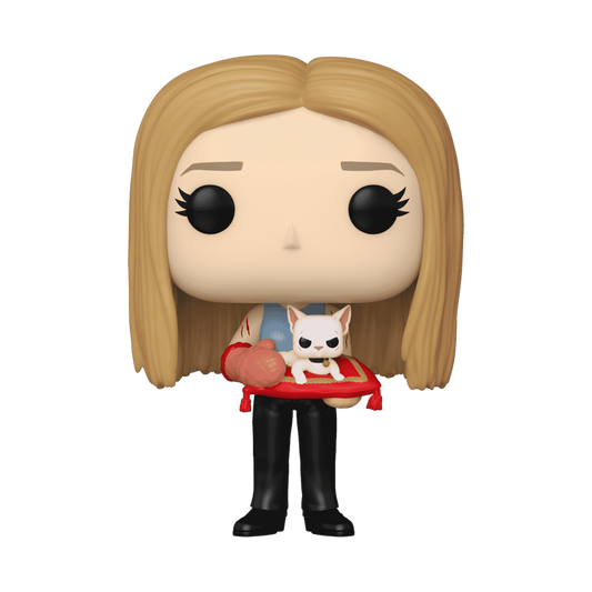 Pop! Rachel Green with Mrs. Whiskerson 