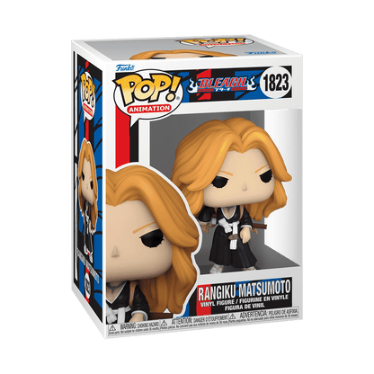 Boîte Pop! Rangiku Matsumoto n°1823 – Bleach – visuel officiel Funko