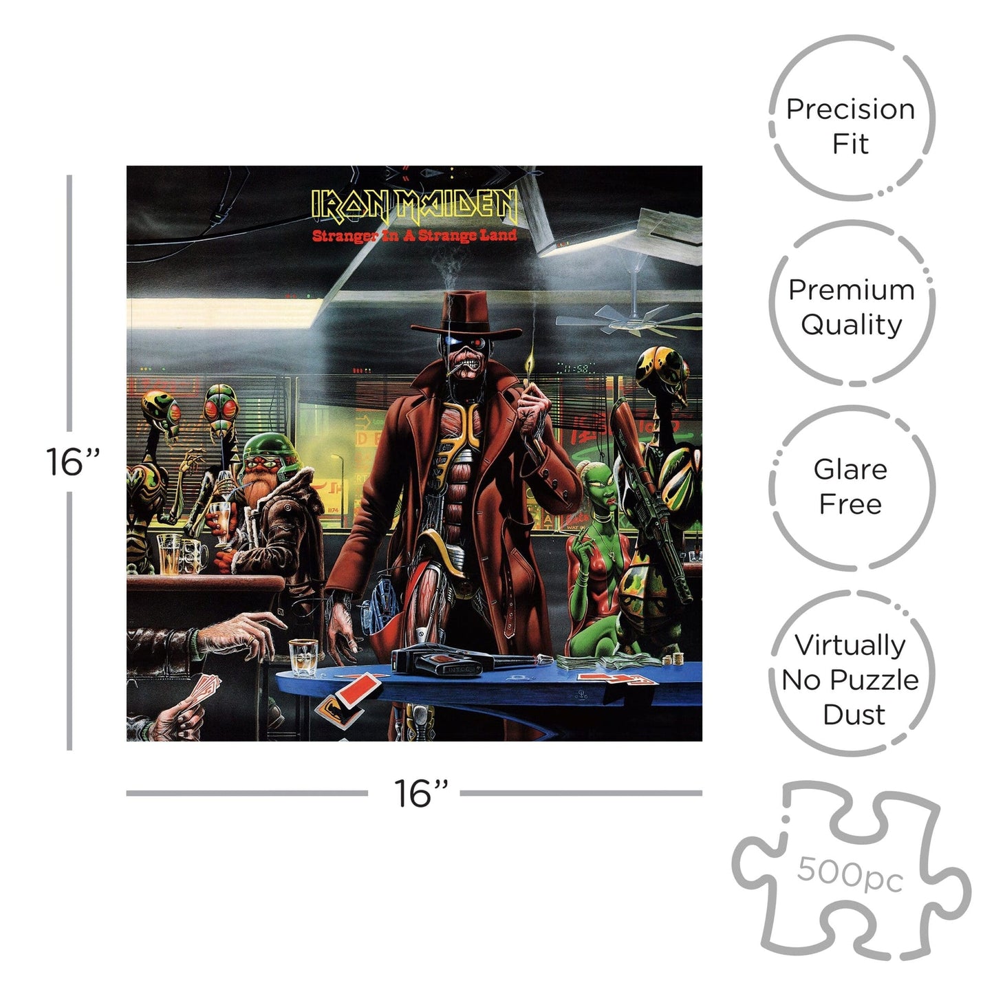 Puzzle Iron Maiden Stranger in a Strange Land 500 pièces