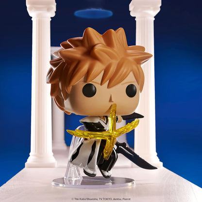 Pop! Ichigo Kurosaki avec Doubles Sabres Zangetsu – visuel lifestyle officiel Funko