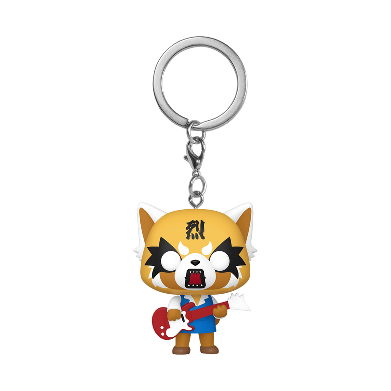 Pop! Keychain Aggretsuko with Guitar