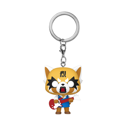 Pop! Keychain Aggretsuko with Guitar