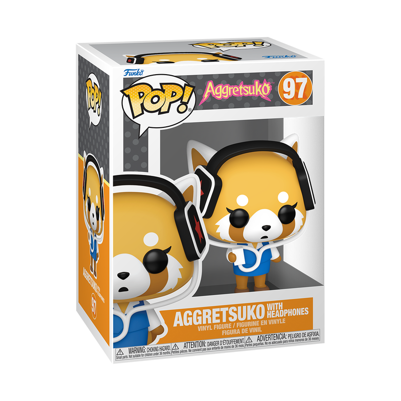 Pop! Aggretsuko  avec casque audio