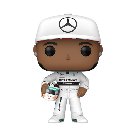 Lewis Hamilton with Helmet 