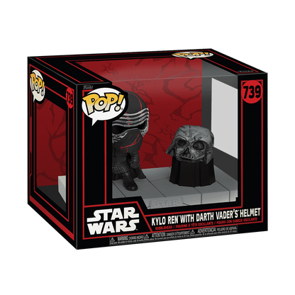 Pop! Deluxe Kylo Ren avec le Casque de Dark Vador