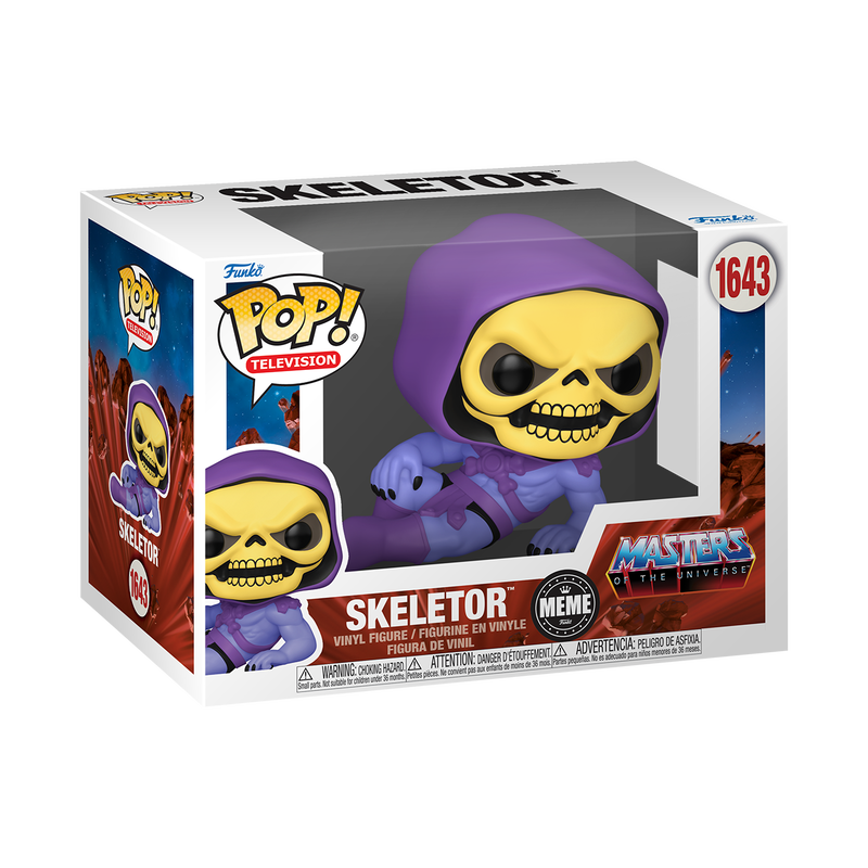 Pop! Skeletor (Skeletor Facts Meme) - PREORDER* 