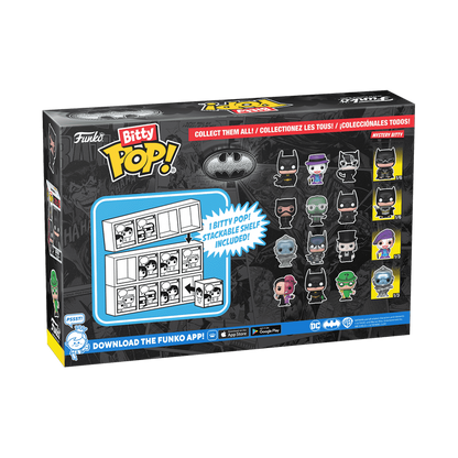 Bitty Pop! Batman 85th Anniversary 4-Pack Series 4