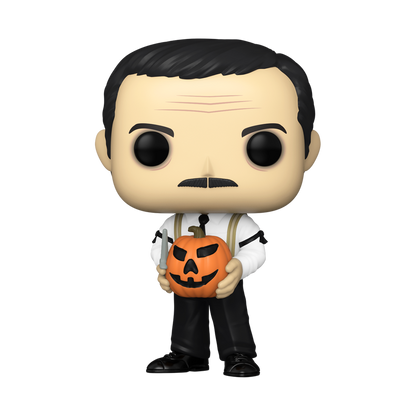 Gomez Addams avec Jack-o-Lantern