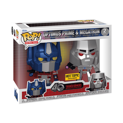 Pop! Optimus Prime &amp; Megatron 2-Pack 