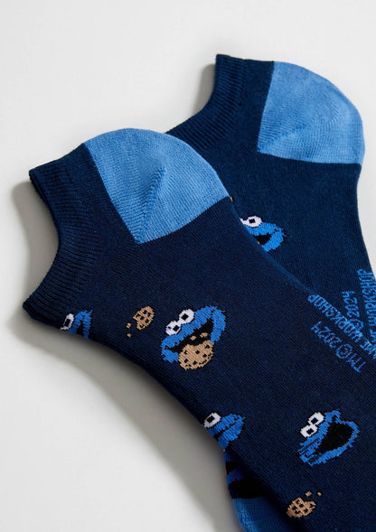Chaussettes courtes BeSesameStreet Cookie Monster