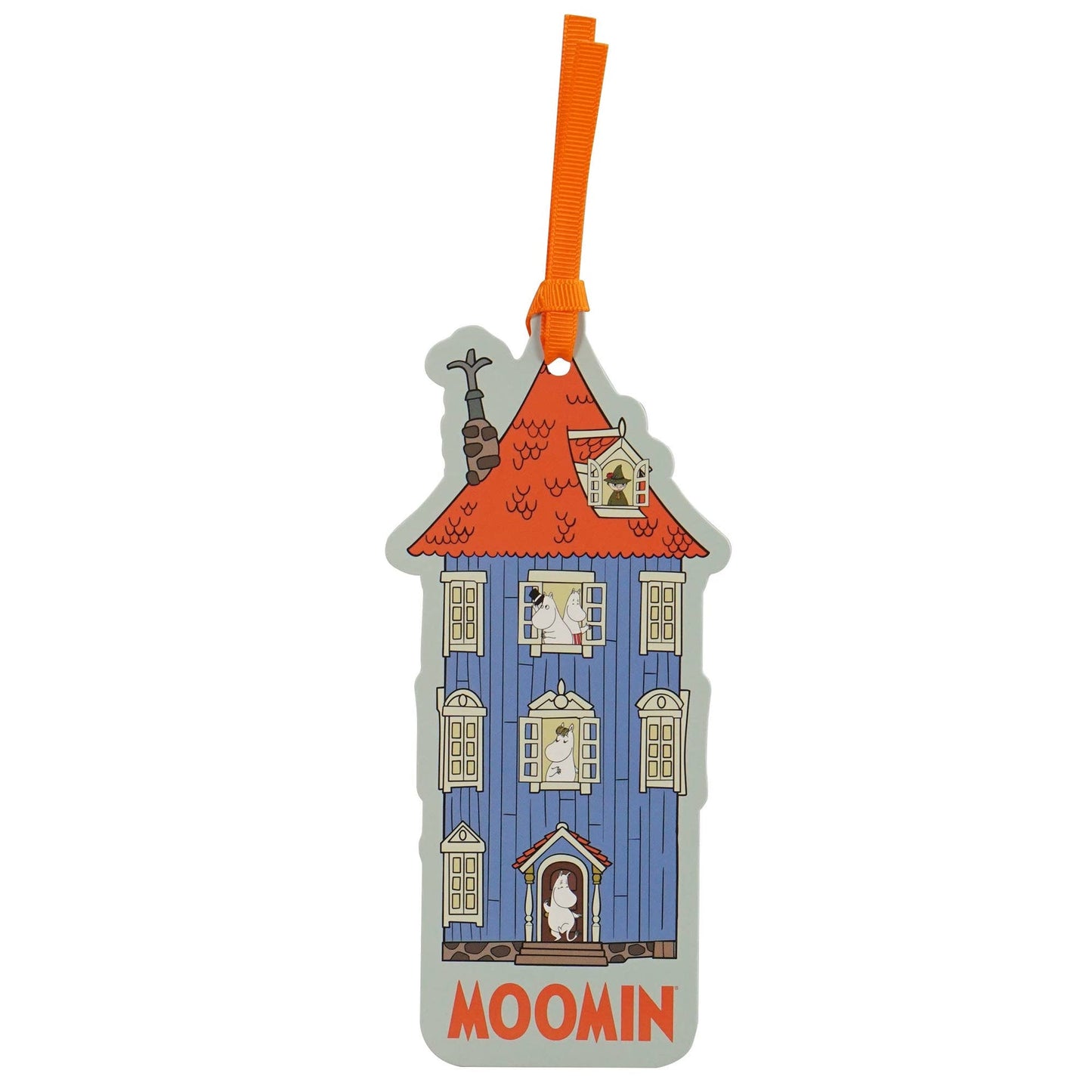 Marque-page Moomin - en forme de papier Maison