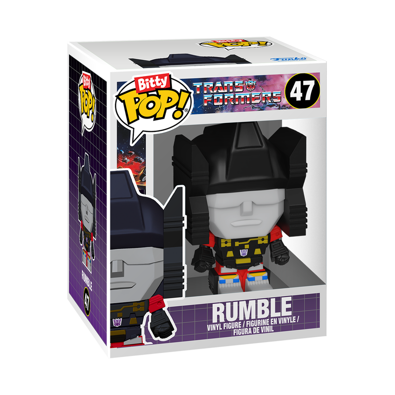 Bitty Pop! Bot Soundwave avec Rumble