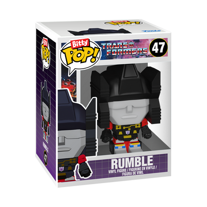 Bitty Pop! Bot Soundwave avec Rumble