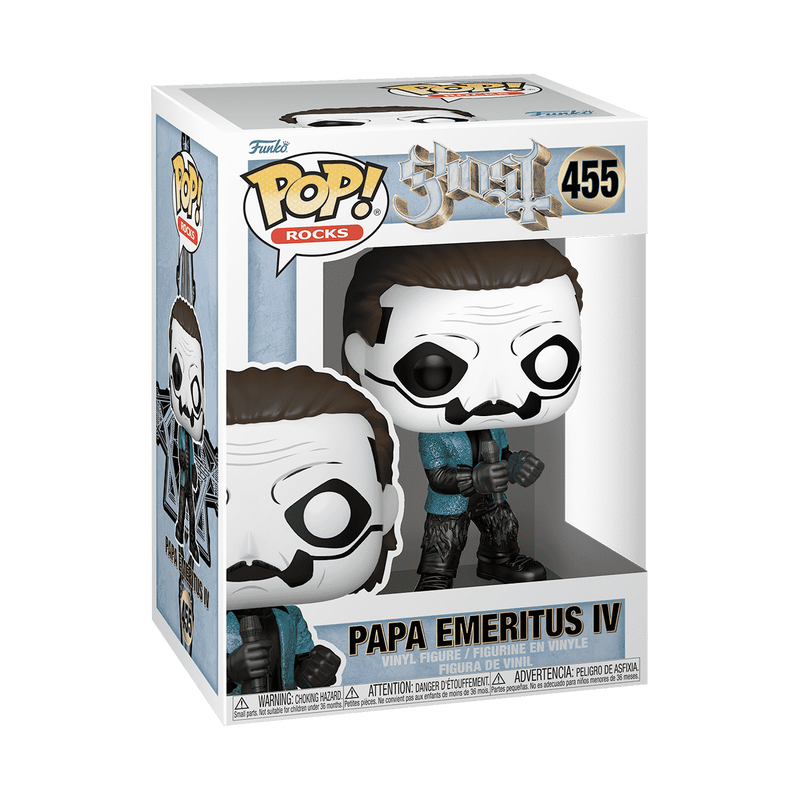 pop papa emeritus iv blue jacket glitter 455