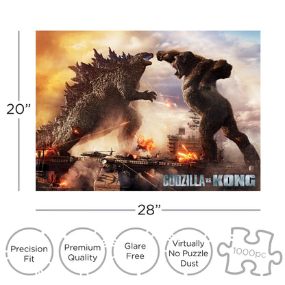 Puzzle Godzilla vs. Kong - 1000 pièces - vue 4