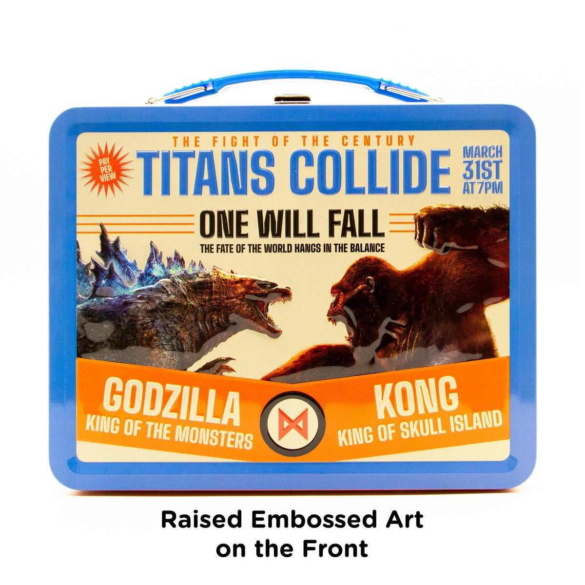 Boîte valise en étain Godzilla vs. Kong - vue 3