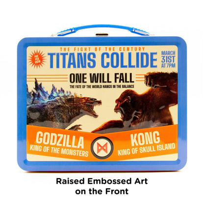 Boîte valise en étain Godzilla vs. Kong - vue 3