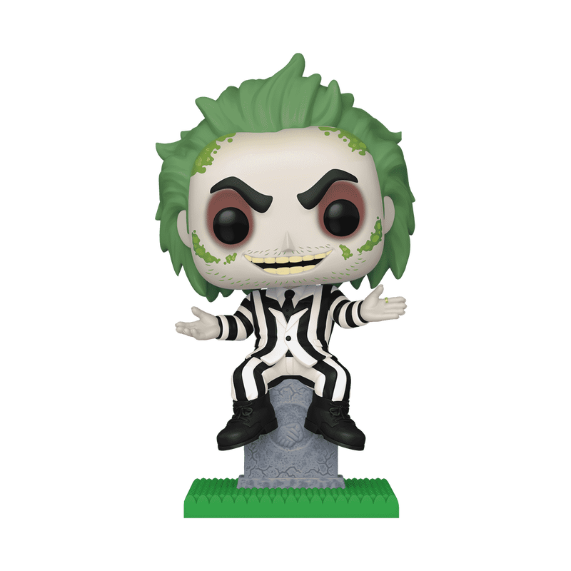 Pop! Plus Beetlejuice sur pierre tombale