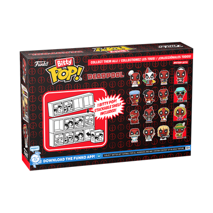 Bitty Pop! Deadpool 4-Pack Series 1