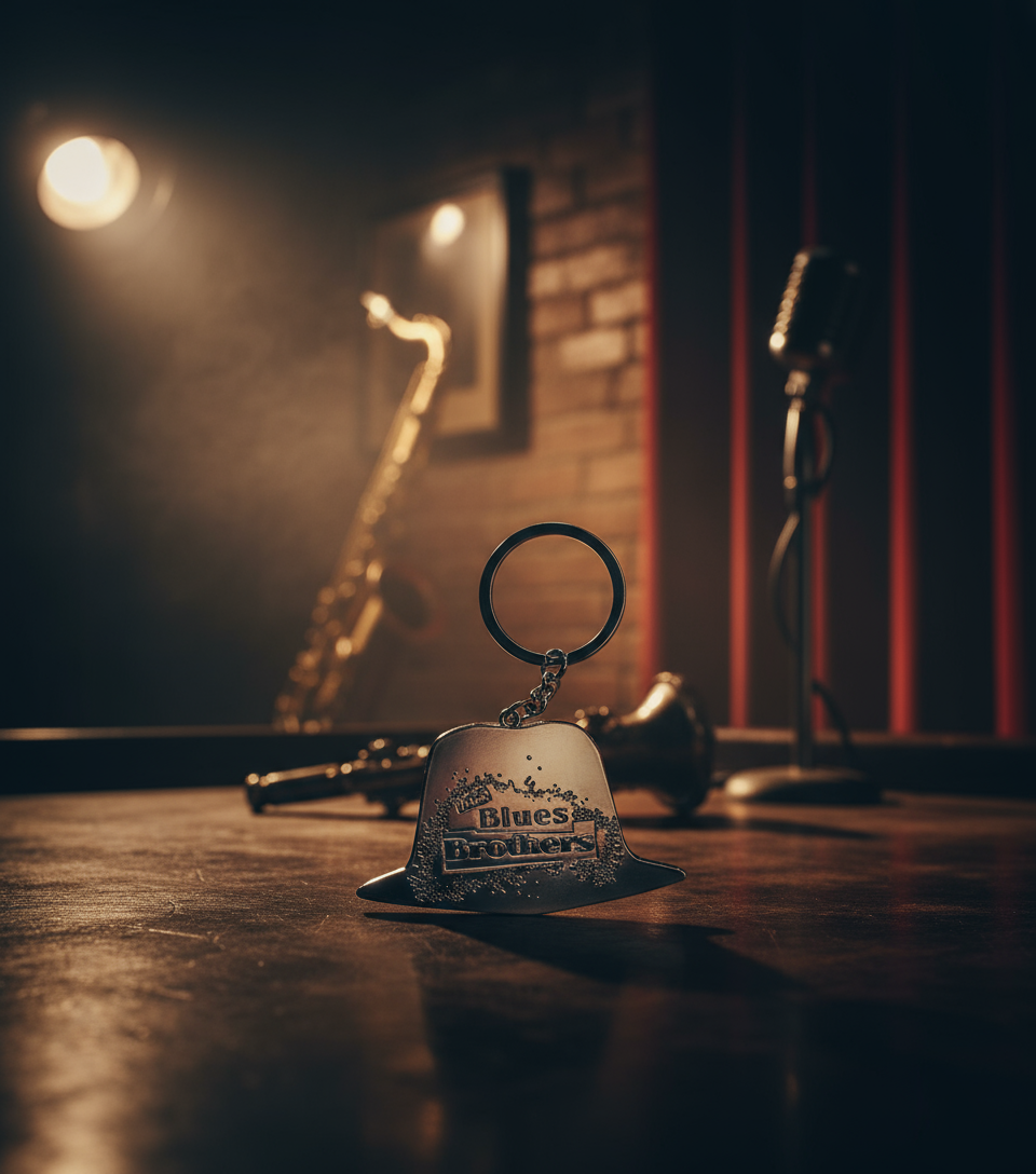 Blues Brothers Keychain