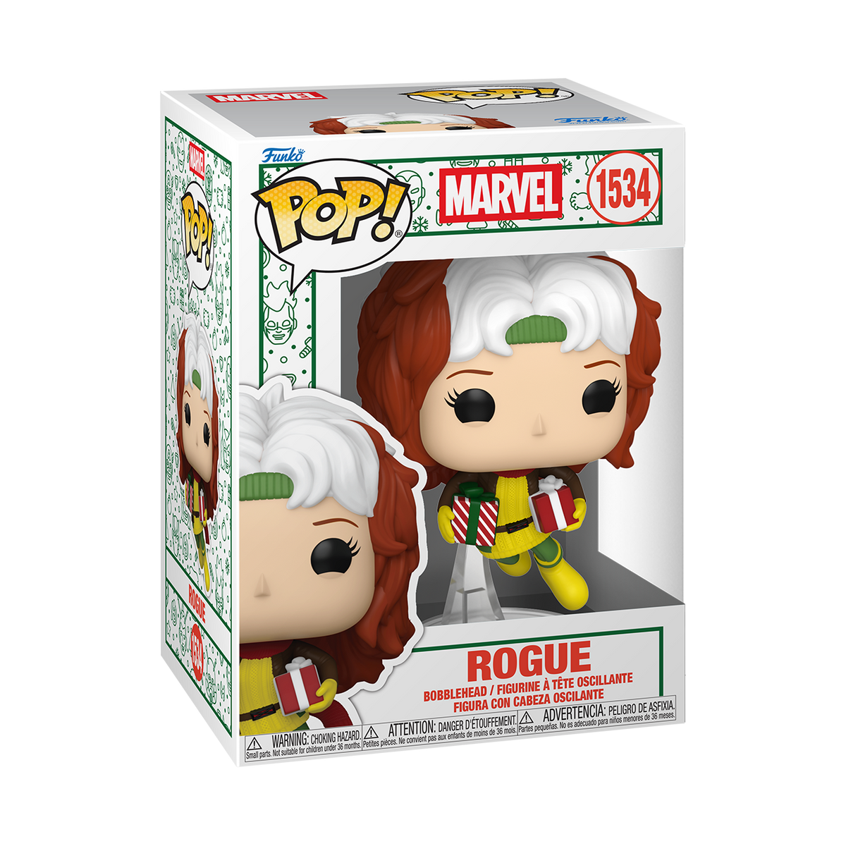 Funko Pop! Rogue with Presents #1534 - boîte