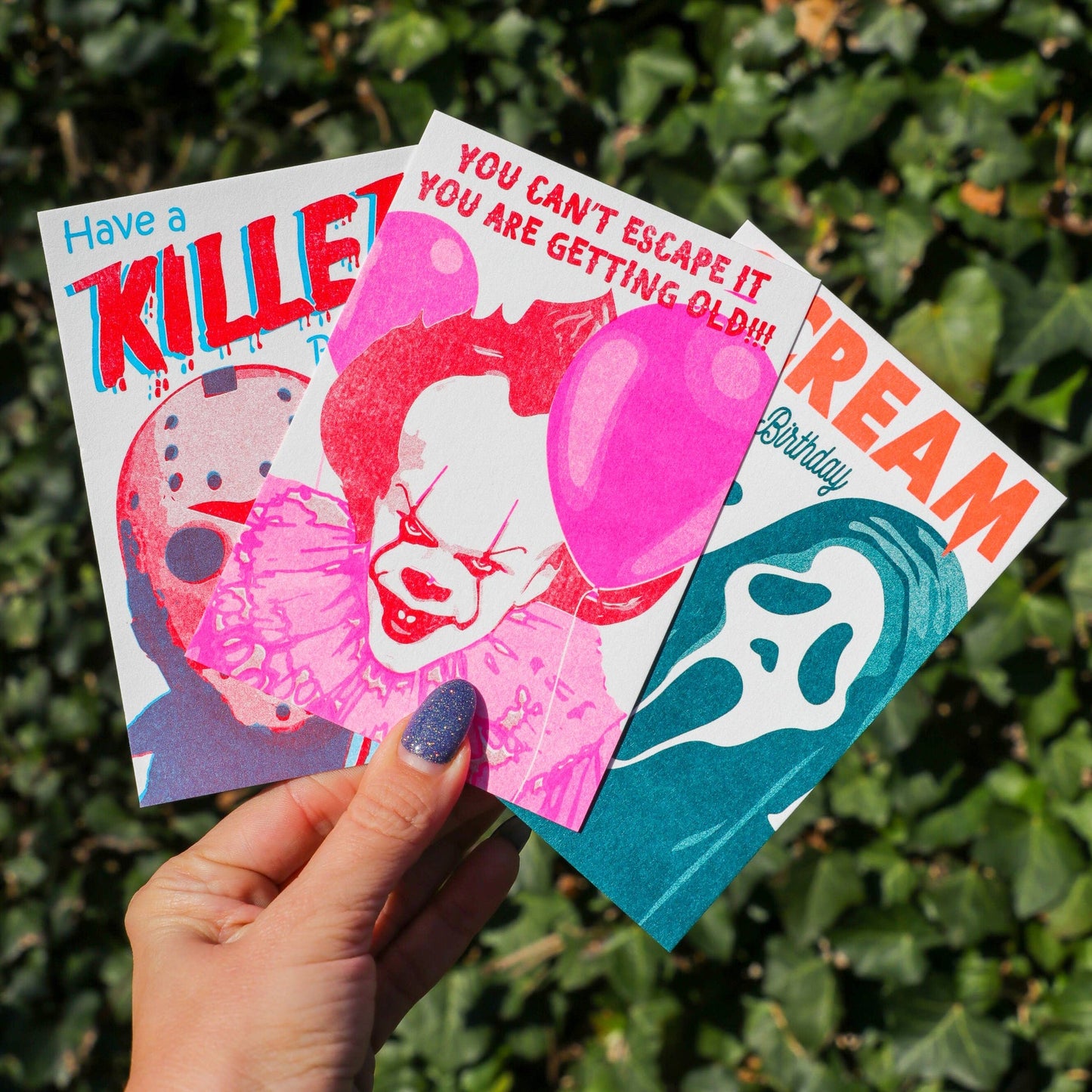 Carte Postale Pennywise vous ne pouvez pas échapper à l'IT risoprint