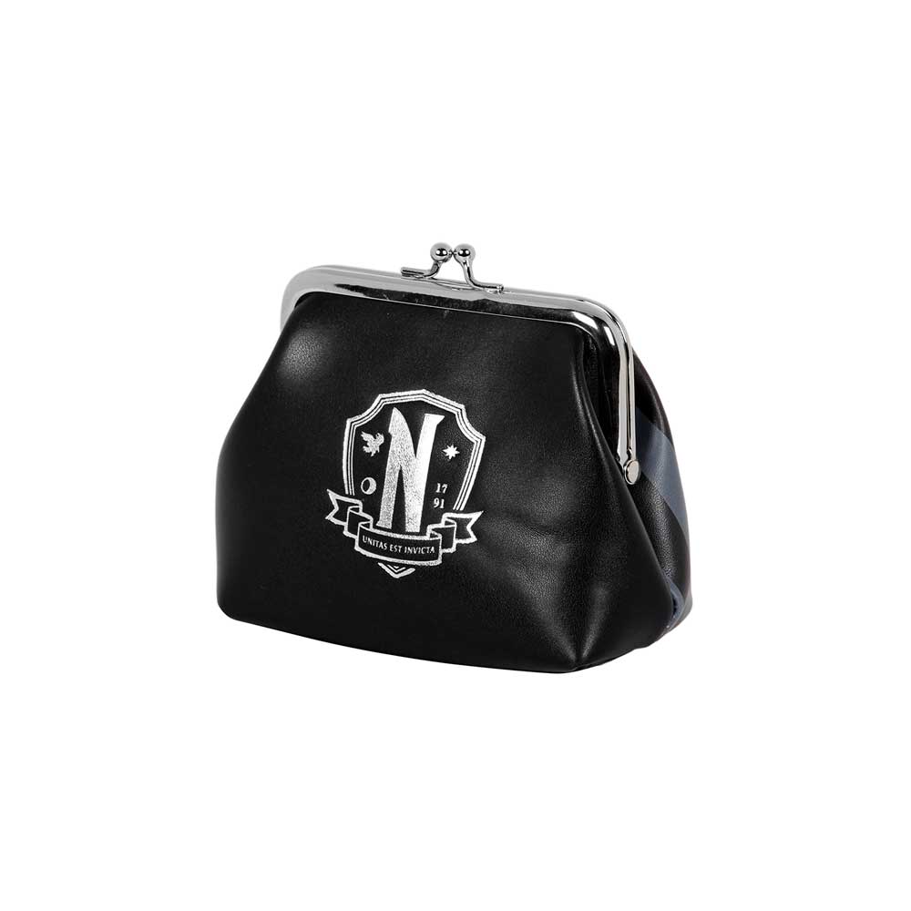 Mercredi Original-Porte-monnaie Retro Maxi, Noir