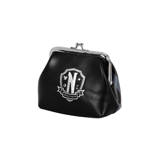Mercredi Original-Porte-monnaie Retro Maxi, Noir