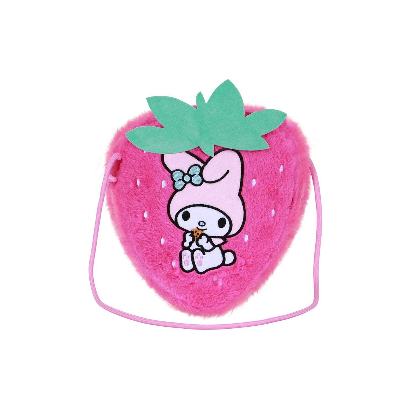 My Melody Plush Shoulder Bag - Strawberry