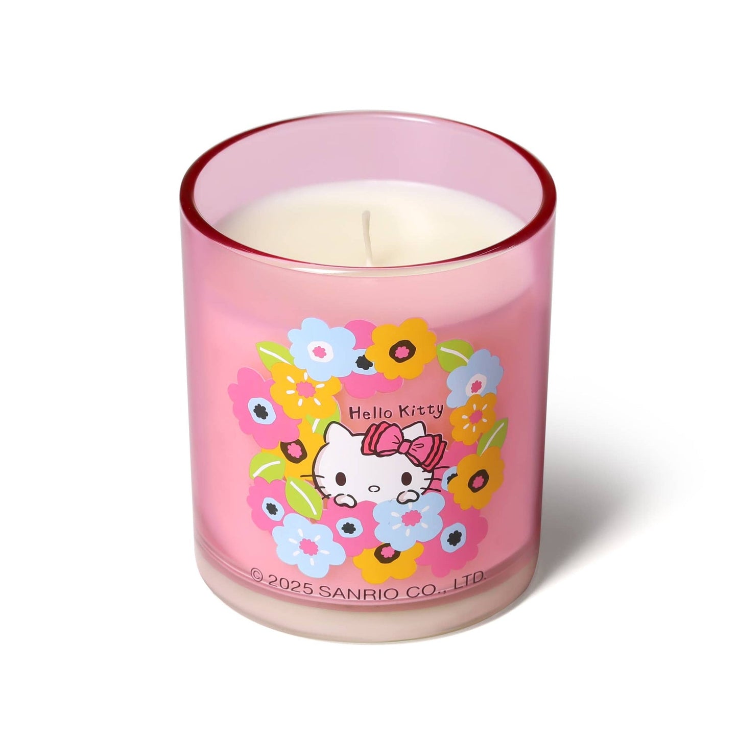 Bougie parfumée Hello Kitty Seasons, Fleur de Printemps, Couvercle 3D