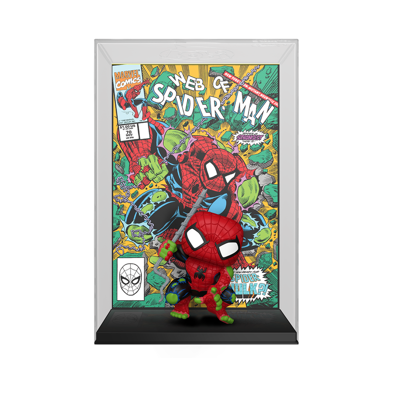 Funko Pop! Comic Covers Web of Spider-Man #70 (Spider-Hulk) - vue officielle 1