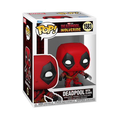 Funko Pop! Deadpool with Claws #1583 - vue officielle 2