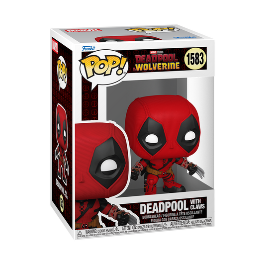 Funko Pop! Deadpool with Claws #1583 - vue officielle 2