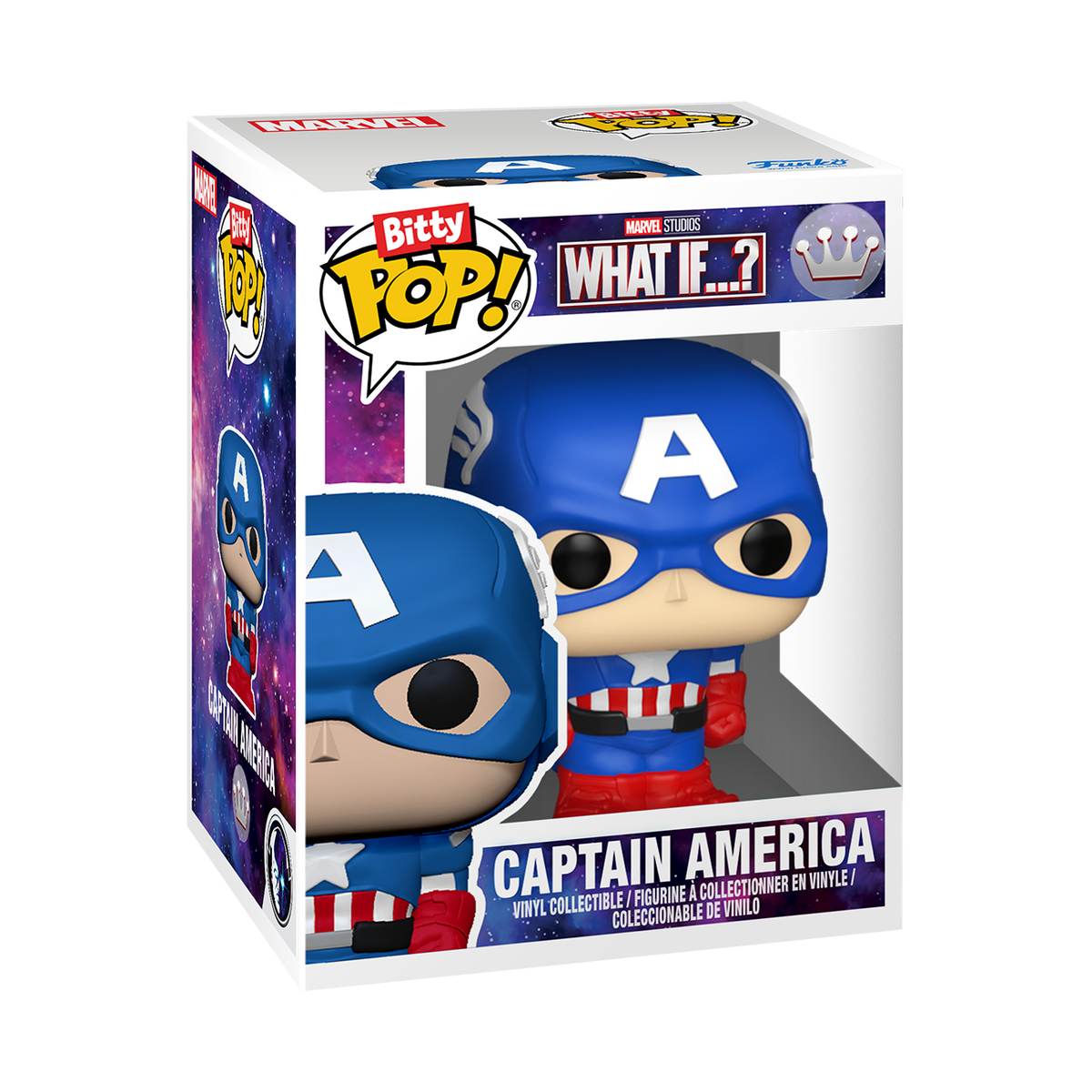 Bitty Pop! Bitty Bot Captain America Mech with Captain America – vue officielle Funko