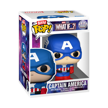 Bitty Pop! Bitty Bot Captain America Mech with Captain America – vue officielle Funko