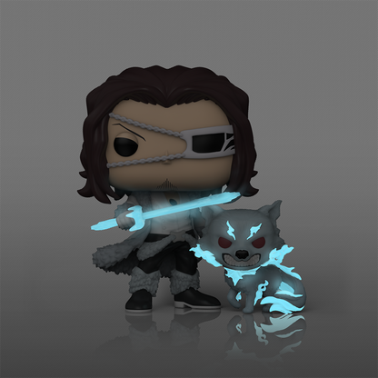 Pop! & Buddy Coyote Stark (Glow) phosphorescent – Bleach – visuel officiel Funko