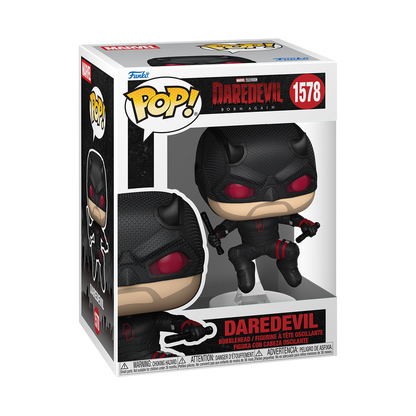 Funko Pop! Daredevil (Black Suit) (Born Again) #1578 - vue officielle 2
