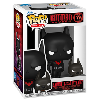 Pop! & Buddy Batman (Terry McGinnis) with Ace - emballage officiel Funko