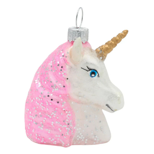 Boule de Noël Licorne – vue principale