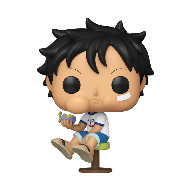 Pop! Monkey D. Luffy mangeant le Fruit du Démon – vue de face