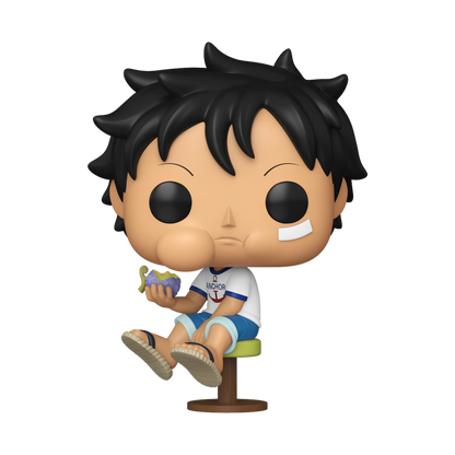 Pop! Monkey D. Luffy mangeant le Fruit du Démon – vue de face
