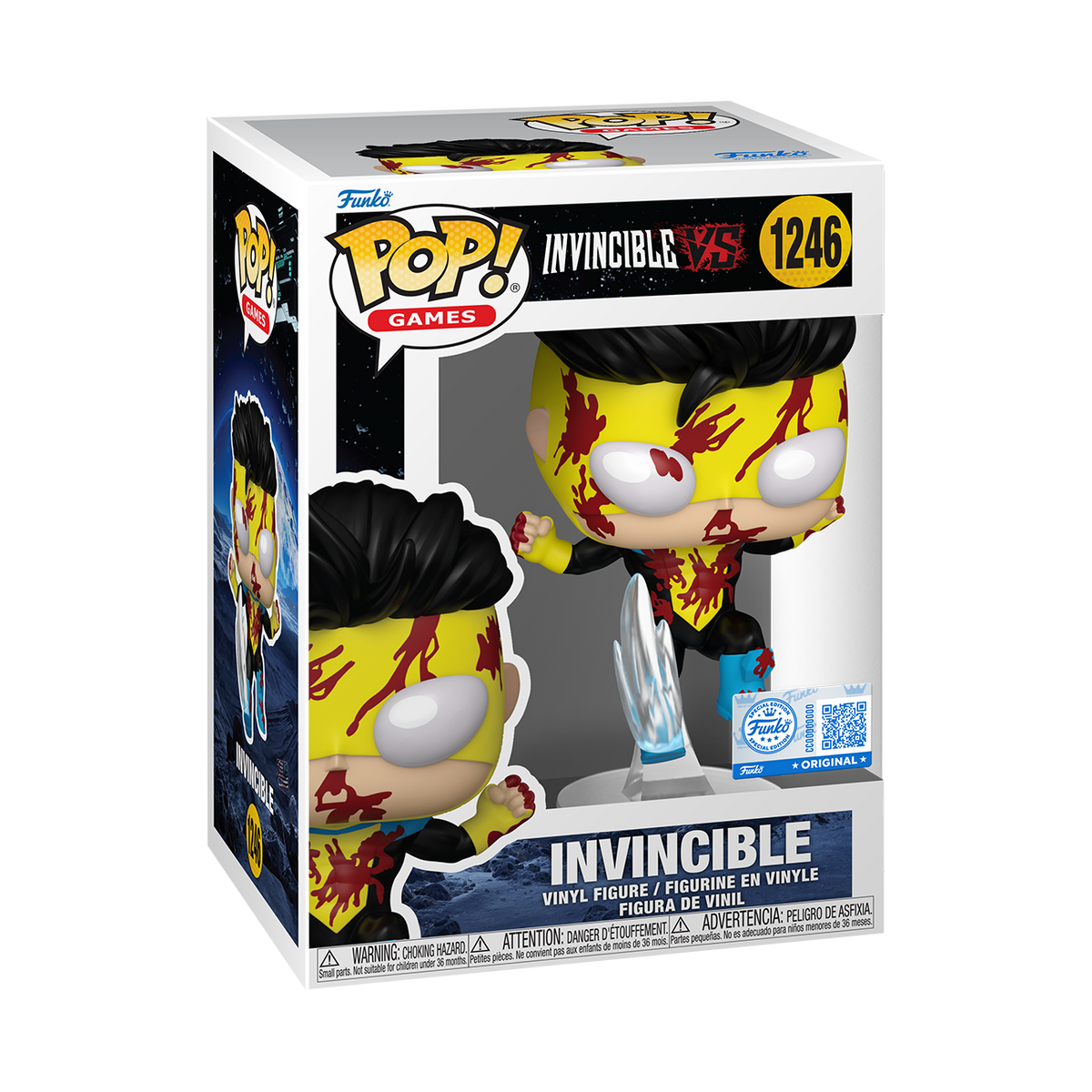 Pop! Invincible (Flying Kick) - vue secondaire officielle Funko
